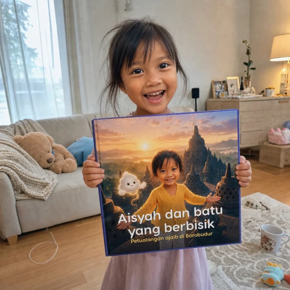 Sampul keras 28×28 cm · edisi digital disertakan · pengiriman terlacak